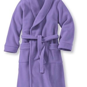 L.L Bean Purple Robe